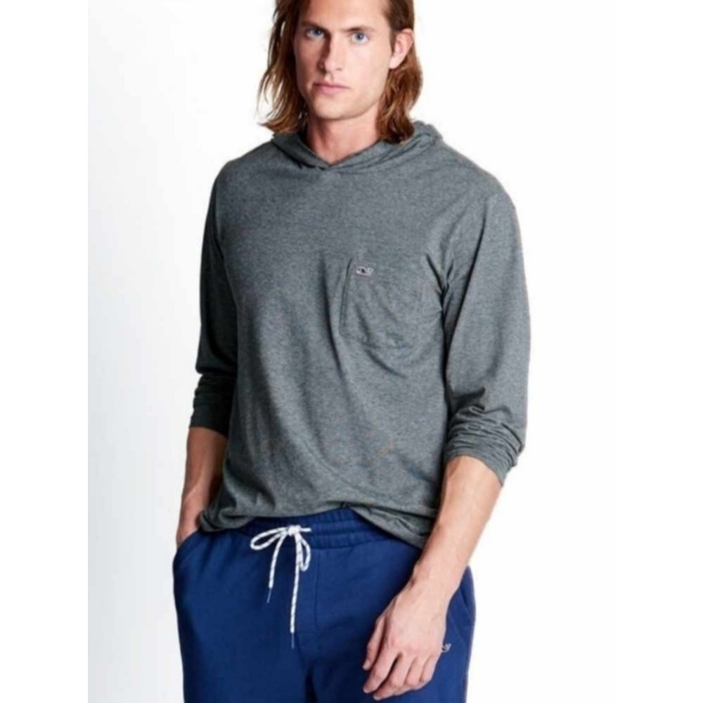 Vineyard Vines Long Sleeve Performance Edgartown Hoodie T-shirt